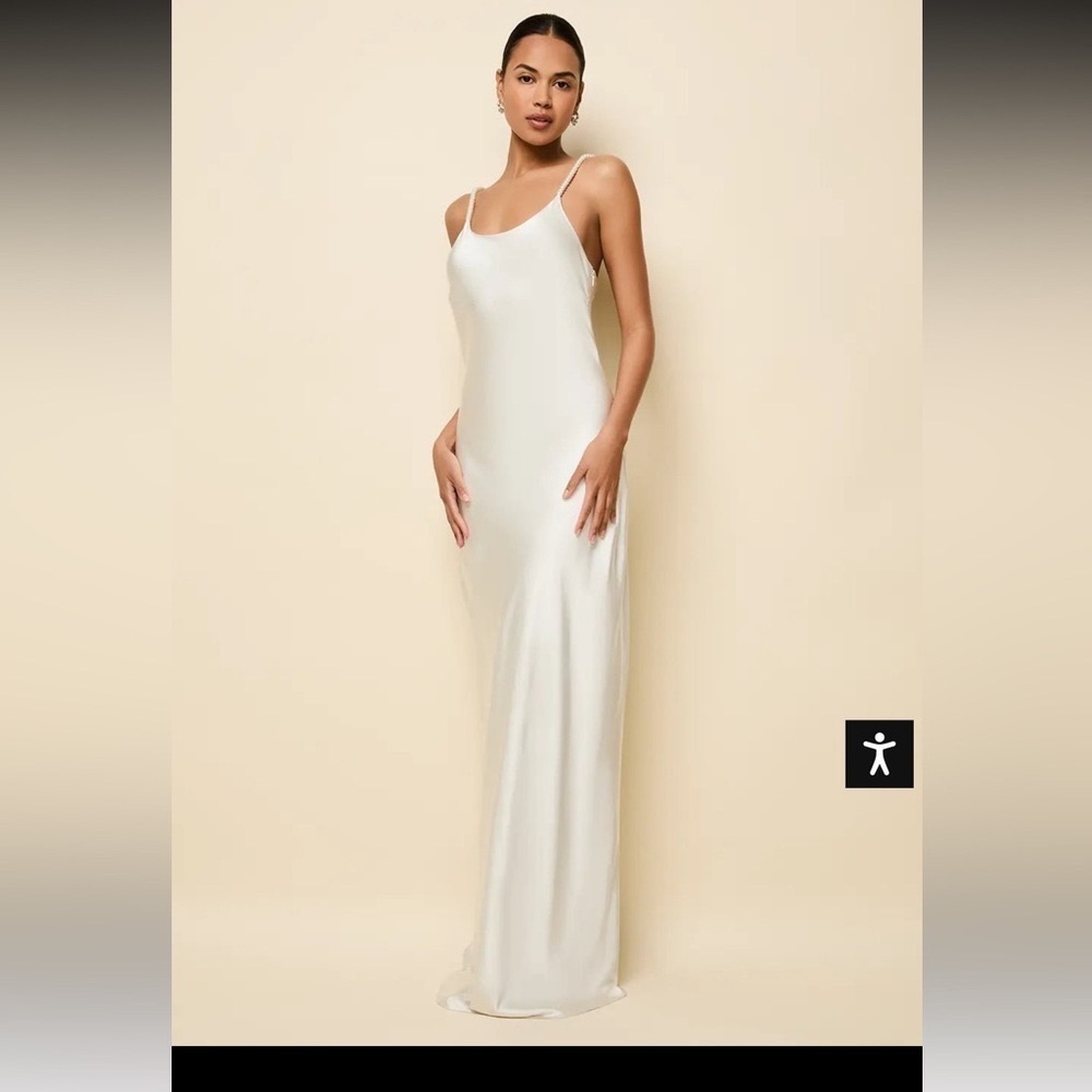 Solid & Striped x Revolve - Selena Dress in Pearl